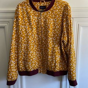 Anthropologie bomber jacket